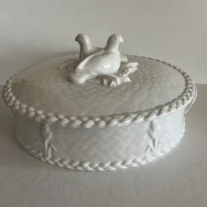 De colección 1983 Royal Worcester HORNO GOURMET CHINA Cazuela Cubierta Palomas Tortuga - Imagen 1 de 9