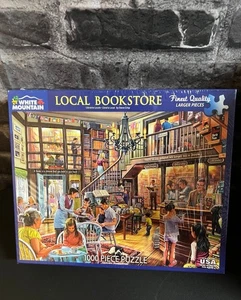 Libreria locale Montagna Bianca puzzle 1000 pezzi nuovo mai aperto - Foto 1 di 2