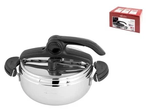 Pressure Cooker LAGOSTINA Mia Easyup in Steel 3.5 Liters - Picture 1 of 3