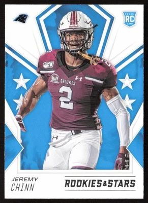 2020 Panini Rookies & Stars Jeremy Chinn #192 Rookie Carolina Panthers - Image 1 of 2