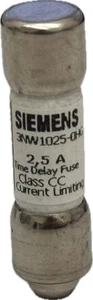 1x Inserto fusibile Siemens 3NW1025-0HG 2,5A - Foto 1 di 1