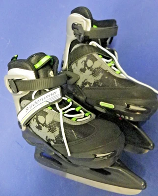 Patines de Hielo Bladerunner Micro Hielo Ajustables EE. UU. 2-5 Excelente Estado Foto 1 de 4