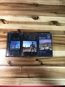 Delicate Sound of Thunder by Pink Floyd Both Cassettes + A Momentary Lapse - Picture 1 of 6