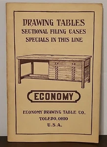 aprox. Mesa de dibujo económica 1910 archivadores catálogo muebles antiguos Toledo - Imagen 1 de 7