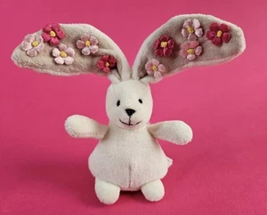 RARE retired Jellycat Blossom Bunny Tiny Soft Plush Toy bo leap 4.5" Flower - Picture 1 of 7