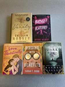 Lot Of 5 2020 Era Romance/ Thriller Novels  Great Titles Like New Condition - Picture 1 of 7