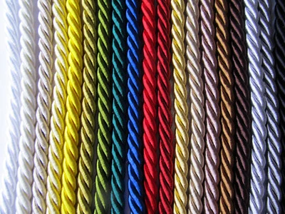 8mm THICK SILKY FURNISHING CORD Quality Piping Cushions Upholstery - Image 1 of 2