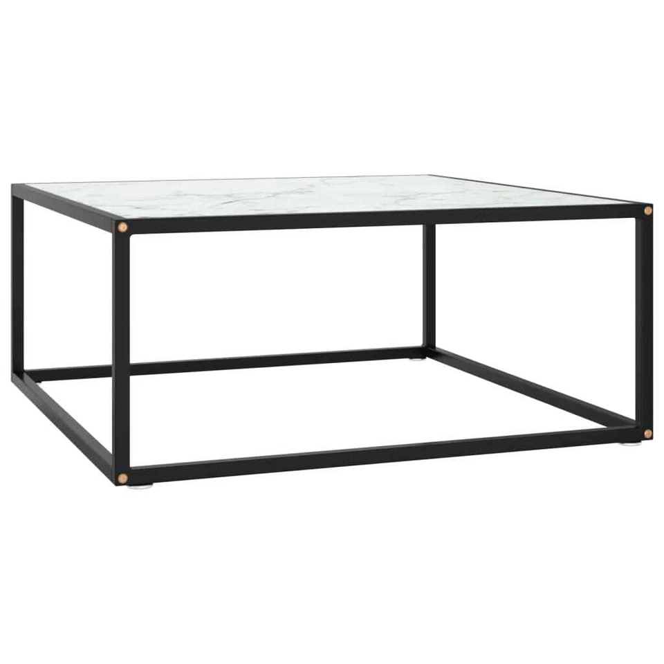 Mesa de Centro con Vidrio Templado Consola Salón Sofá Multimodelo vidaXL - Imagen 1 de 4