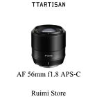 TTArtisan AF 56mm F1.8 APS-C Auto Focus Lens for Fujifilm Fuji X Sony E Mount 