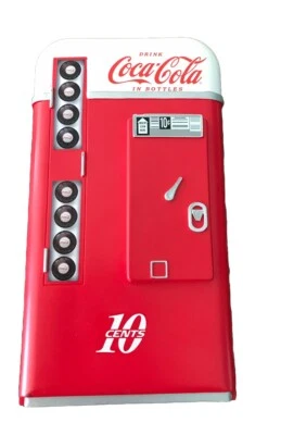 Máquina expendedora Coca Cola estilo vintage banco de monedas n.º Al33P Foto 1 de 4