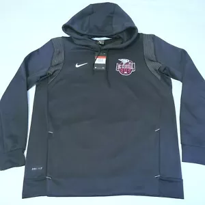 NWT TEAM ISSUED Nike Dri-Fit NC Central Eagles basketball hoodie Men's LARGE L - Picture 1 of 5