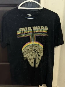 Star Wars Millennium Falcon Old Navy T-Shirt Size Small New Unisex Adult No Tags - Picture 1 of 5