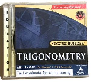 The Learning Company Success Builder Trigonometry CD-Rom Windows 95/Mac - Picture 1 of 9