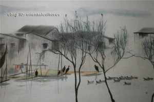 "Hilo de seda de morera natural chino, su kits de bordado a mano: sur watertwon 12" - Imagen 1 de 1