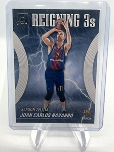 2023-24 Donruss Turkish EuroLeague JUAN CARLOS NAVARRO Reigning 3s #9 - Picture 1 of 2