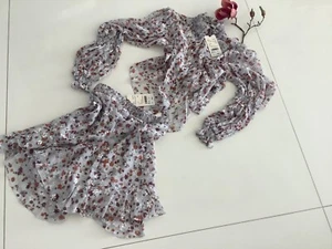 gigantisch 1100€ DOROTHEE SCHUMACHER Kleid+Bluse+Rock SEIDE edel*S 1 36/38 NEU - Bild 1 von 12