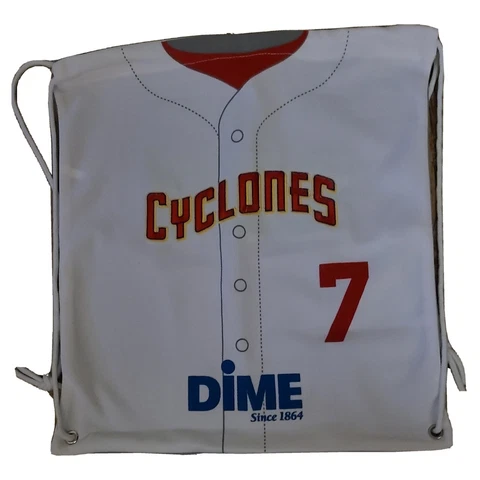 Brooklyn Cyclones Promotional Baseball #7 Drawstring Backpack 16×15 Cover