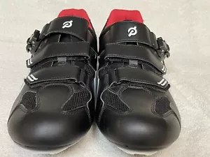 Scarpe ciclismo strada PELOTON nere PL-SH-B-47 taglia 47 EU 13 US in ottime condizioni - Foto 1 di 5