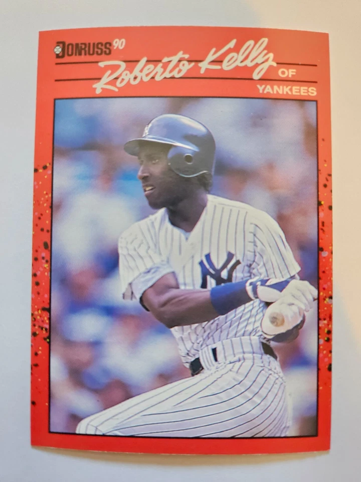 1990 DONRUSS ROBERTO KELLY #192 NM - Image 1 of 1