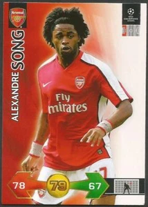 PANINI UEFA CHAMPIONS LEAGUE 2009-10-ARSENAL & CAMEROON-ALEXANDRE SONG - Picture 1 of 1