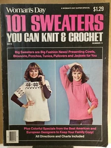 1978 Frauentag 101 Pullover, die Sie stricken & häkeln können 112 Seiten #11  - Bild 1 von 8