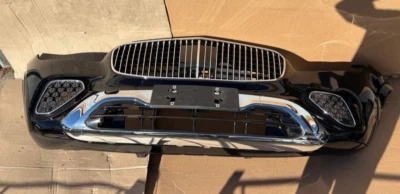 Conjunto de parachoques delantero Mercedes Maybach GLS 680 2024-2025 OEM negro M21 Foto 1 de 4