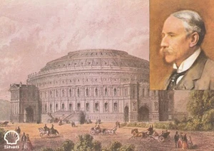 SIR EDWARD ELGAR - Shell Great Britons Series Postcard Style Print - Picture 1 of 2