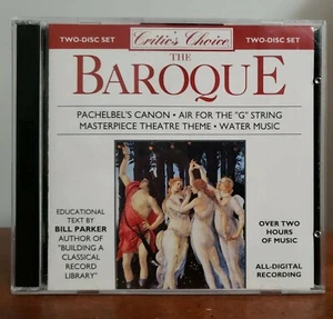 CRITIC'S CHOICE THE BAROQUE CD 2 DISC SET 1993 INTERSOUND NEAR MINT - Picture 1 of 3