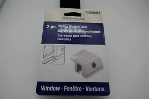 2 Serrature per Finestre Scorrevoli in Alluminio Antimanomissione Gatehouse - 0358687 - Foto 1 di 2