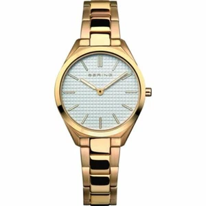 Reloj Mujer Bering Classic Acero Dorado 17231-734 Ultra Slim - Imagen 1 de 2