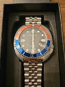 Heritor Morrison Mens Automatic Diver’s Black Dial Watch - Picture 1 of 11