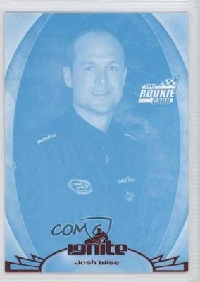2012 Press Pass Ignite Color Proof Cyan Josh Wise #36 - Image 1 of 2