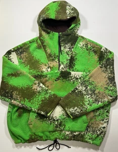 Nike Sherpa Essentials+ Fleece 1/2 Zip Hoodie Green Camo Herren 4XL (DD5009-362) - Bild 1 von 19