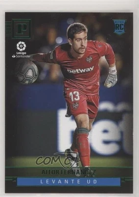 2019-20 Panini Chronicles Panini La Liga Green Aitor Fernandez #356 Rookie RC - Image 1 of 2