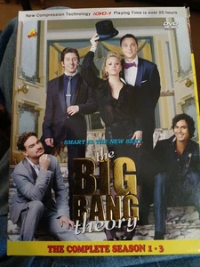The Big Bang Theory S 1-3 HDVD-9 20hrs New Compression Technology HasSome Scratc - Bild 1 von 4