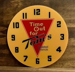 14-3/8" Tom's Peanuts rundes Ersatz Zifferblatt für Pam Uhr KOSTENLOSER VERSAND - Bild 1 von 1