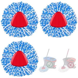 3 Pack Mop Heads Replacements Spin Mop Refills Compatible with O-Ceda RinseCl... - Picture 1 of 7