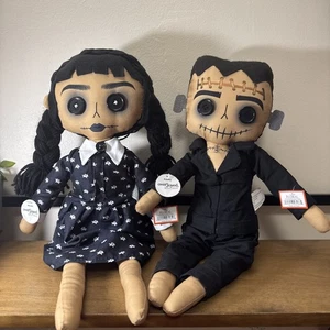 Franky & Wendy Goth Dolls Set Over Joyed Boutique - Picture 1 of 9