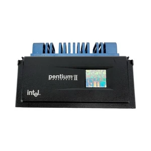 Intel SL2U3 Pentium II 350 MHz tecnologia MMX slot 1 CPU con dissipatore - Foto 1 di 24