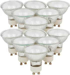 12 x GU10 Halogen Spotlight Bulbs 40W Power 240V 300Lm 2800K Warm White - Picture 1 of 6