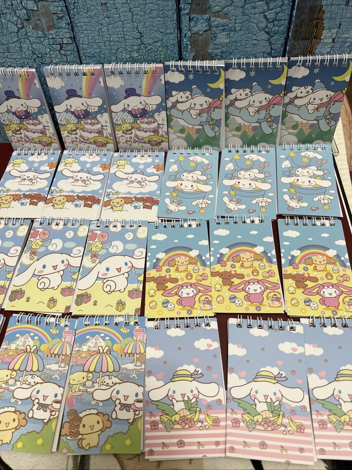 24 piezas mini blocs de notas espirales para niños favoritos de fiesta pequeños perros blocs de notas espirales Foto 1 de 4