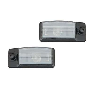 Par de lámparas de licencia para Infiniti Q45 2002 2003 2004 lado pasajero y conductor CAPA Foto 1 de 2