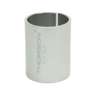 Thomson Elite steerer stem shim, 1-1/8" to 1" steerer, 37mm, silver or black - Picture 1 of 3