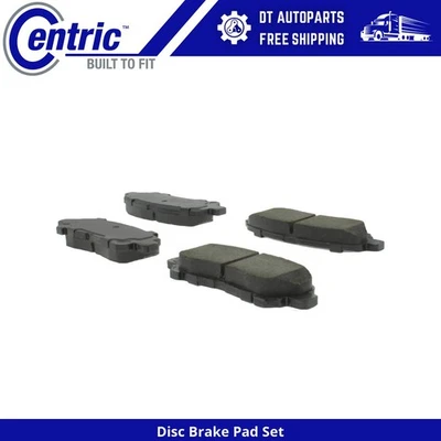 Para Toyota Highlander 2008-2013 | Pastillas de freno de disco traseras centradas | Semimetálicas Foto 1 de 4