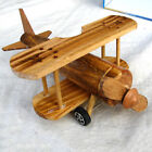 Samolot Drewniane puzzle Rzemiosło lotnicze Z dekoracji świątecznej Zabawka Lalka