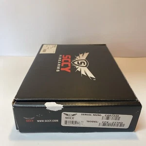 Factory OEM SCCY Firearms Pistol CPX-1 CPX-2 Storage Box Case - Picture 1 of 6