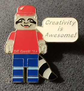 2014 Delaware Odyssey of the Mind World Final Pin OMER KREATIVITÄT - Bild 1 von 3