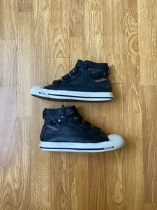 Diesel Leather Avantgarde Womens Shoes Sneakers High Top Size US 10 Eur 41 - Picture 1 of 8