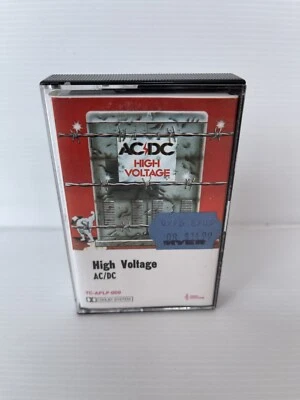 AC/DC High Voltage - Cassette Tape (1986 Press) * RARE (NM) TC-APLP-009 - Image 1 of 4