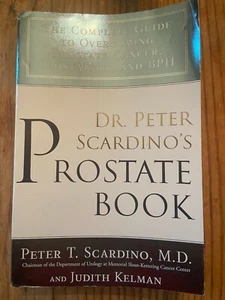 PROSTATE BOOK, PAPERBACK, PETER T. SCARDINO, M.D., VERY GOOD, SELF HELP, 2006 - Imagen 1 de 1